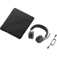 Słuchawki nauszne Logitech Zone Wireless 2 ES for Business 981-001512 - Teams, Bluetooth, Grafitowe