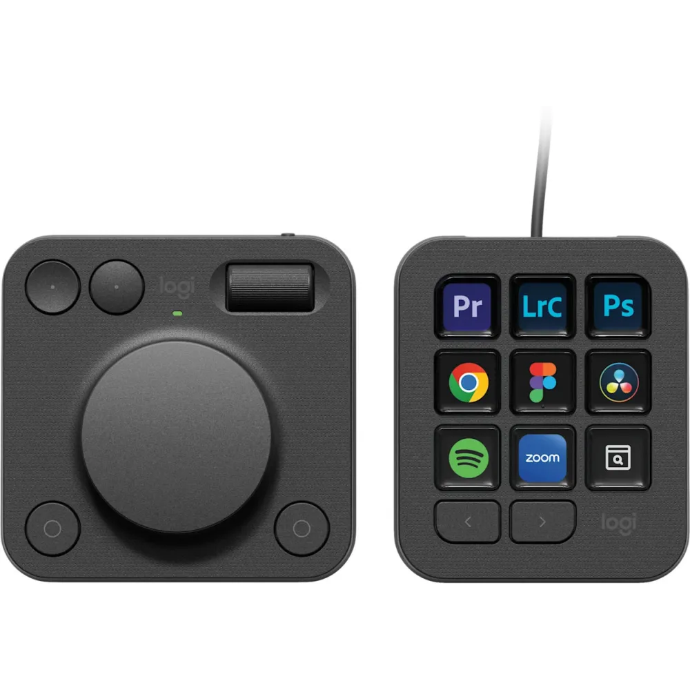 Konsola Logitech MX Creative Console 920-012931 - Grafitowa