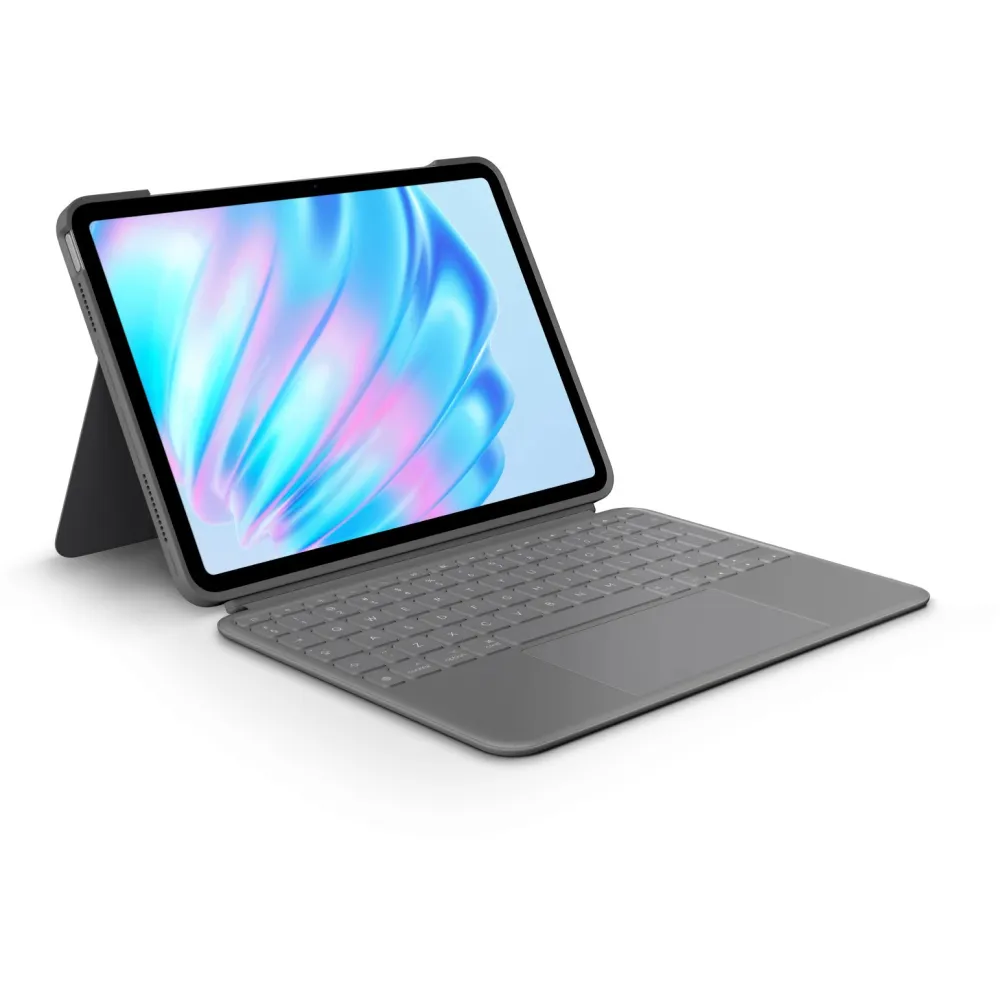 Klawiatura z etui Logitech Combo Touch for iPad Air 920-012636, iPad Air 11 cali (M2, M3 i M4), iPad Air (5. generacji), Szara | Sklep ITnes.pl, IT for BUSINESS