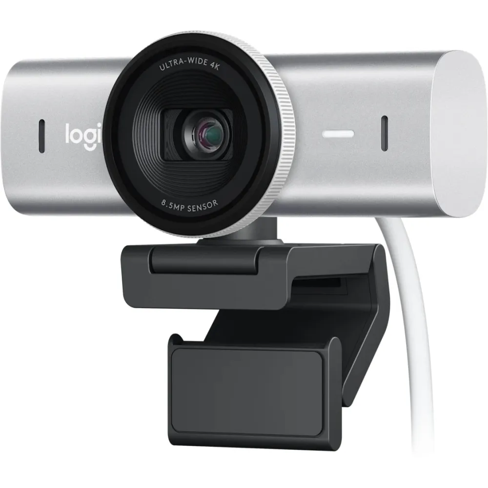 Kamera internetowa Logitech MX Brio 960-001554, USB-C, UHD 4K, Jasnoszara | Sklep ITnes.pl, IT for BUSINESS