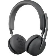 Słuchawki bezprzewodowe nauszne Logitech Zone Wireless 2 981-001152 - Teams, z odbiornikiem, Grafitowe