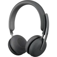 Słuchawki bezprzewodowe nauszne Logitech Zone Wireless 2 981-001152 - Teams, z odbiornikiem, Grafitowe