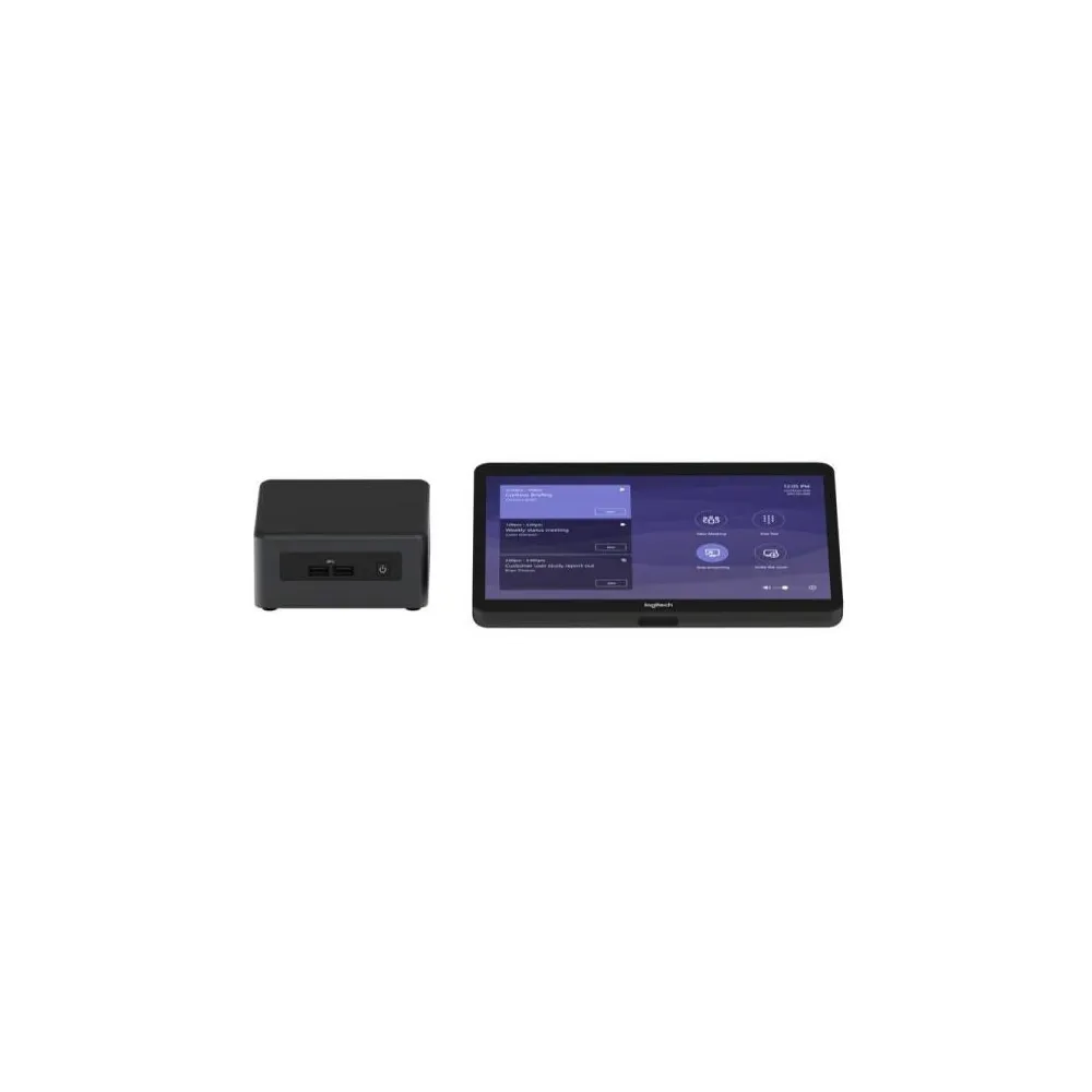Zestaw do wideokonferencji Logitech Microsoft Teams Base Bundle with Tap Touch Controller and ASUS NUC Mini PC TAPMSTBASEASU2
