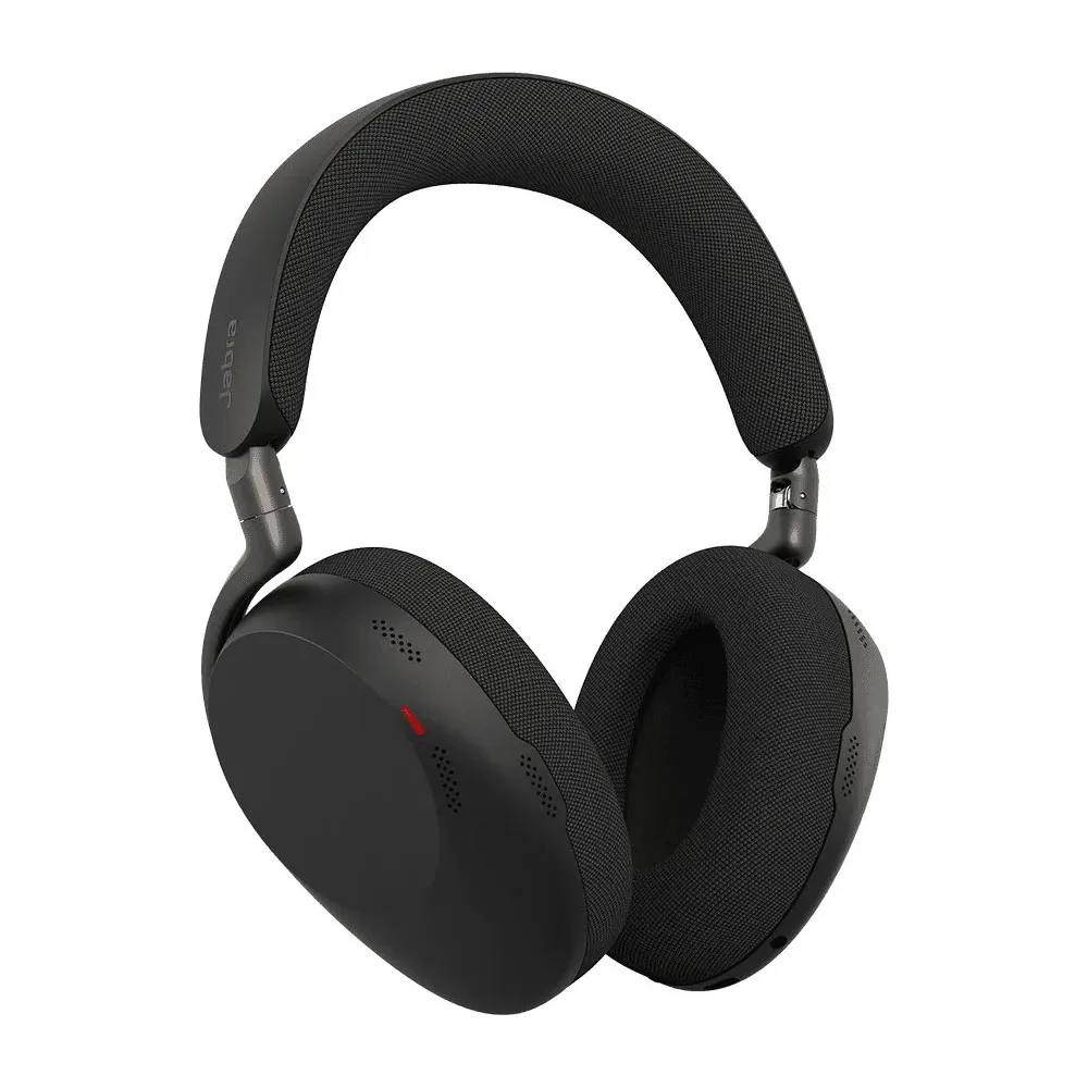 Słuchawki bezprzewodowe nauszne Jabra Evolve3 85 38599-989-989 - UC, USB-A, Odbiornik, Podstawka ładująca, Czarne