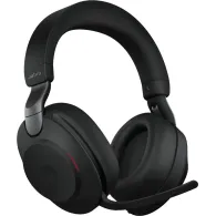 Słuchawki bezprzewodowe nauszne Jabra Evolve2 85 28599-989-989 - Link 390a, UC, Podstawka ładująca, Czarne