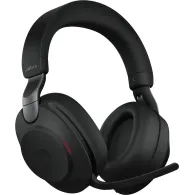 Słuchawki bezprzewodowe nauszne Jabra Evolve2 85 28599-989-889 - Link 390c, UC, Podstawka ładująca, Czarne