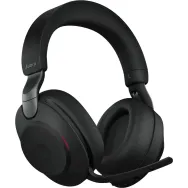 Słuchawki bezprzewodowe nauszne Jabra Evolve2 85 28599-989-889 - Link 390c, UC, Podstawka ładująca, Czarne