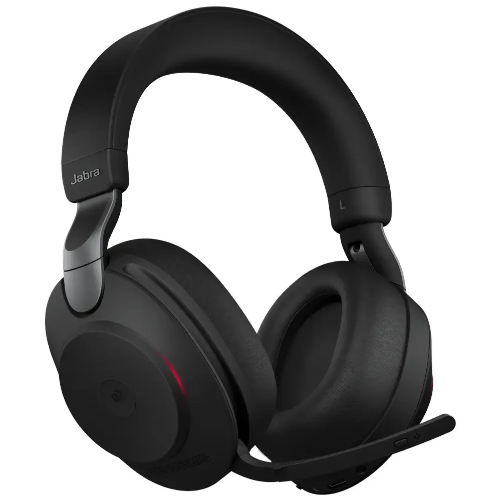Zestaw słuchawkowy Jabra Evolve2 85 Link380a MS Stereo Stand Black - Czarny, Szary - 28599-999-989 | Sklep ITnes.pl - IT for BUS