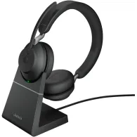 Zestaw słuchawkowy Jabra Evolve2 65 Stand Link380a UC Stereo 26599-989-989 - Czarny | Sklep ITnes.pl - IT for BUSINESS