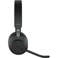 Słuchawki bezprzewodowe nauszne Jabra Evolve 2 65 26599-989-889 - Link390c, UC, Stojak, Czarne