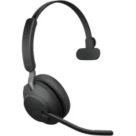 Słuchawki bezprzewodowe nauszne Jabra Evolve 2 65 26599-889-999 - Link390a, UC, Mono, Czarne