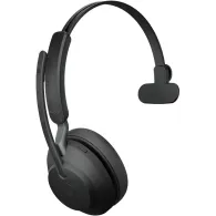 Słuchawki bezprzewodowe nauszne Jabra Evolve 2 65 26599-889-989 - Link390a, UC, Mono, Stojak, Czarne