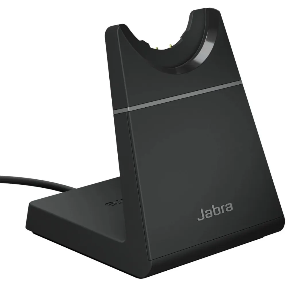 Stojak biurkowy do słuchawek Jabra Evolve2 65 14207-55 - USB-A, Czarny