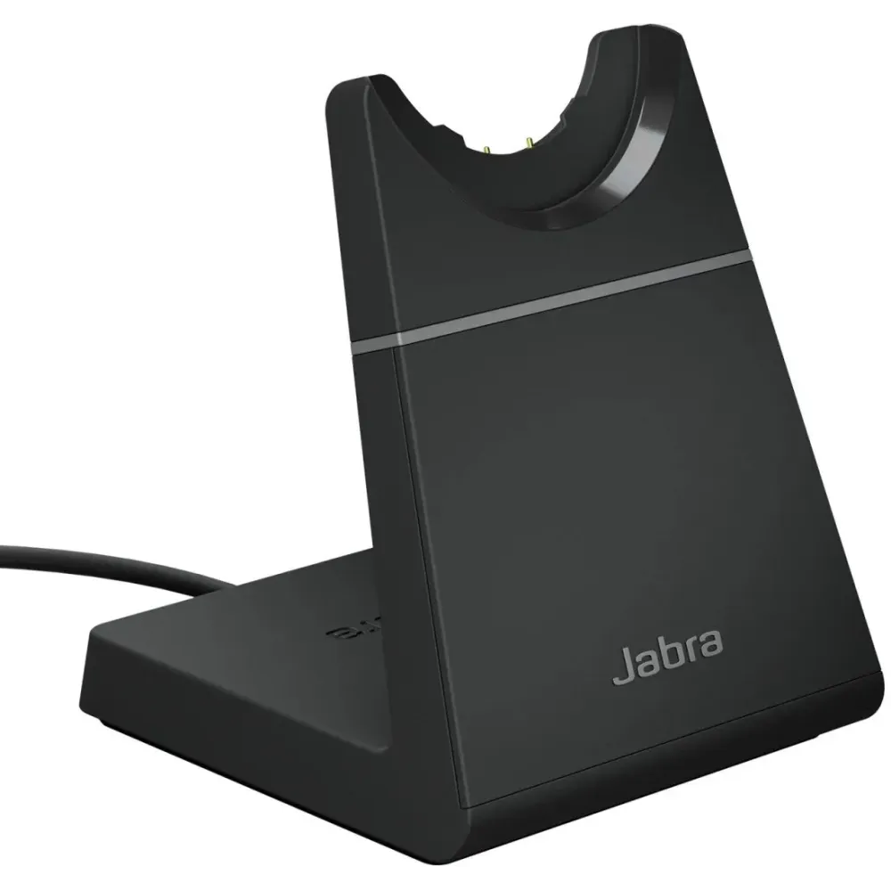 Stojak biurkowy do słuchawek Jabra Evolve2 65 14207-63 - USB-C, Czarny