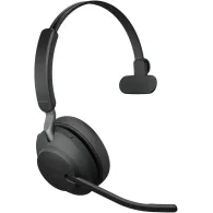 Słuchawki bezprzewodowe nauszne Jabra Evolve2 65 26599-889-899 - Link 390c, UC, Mono, Czarne