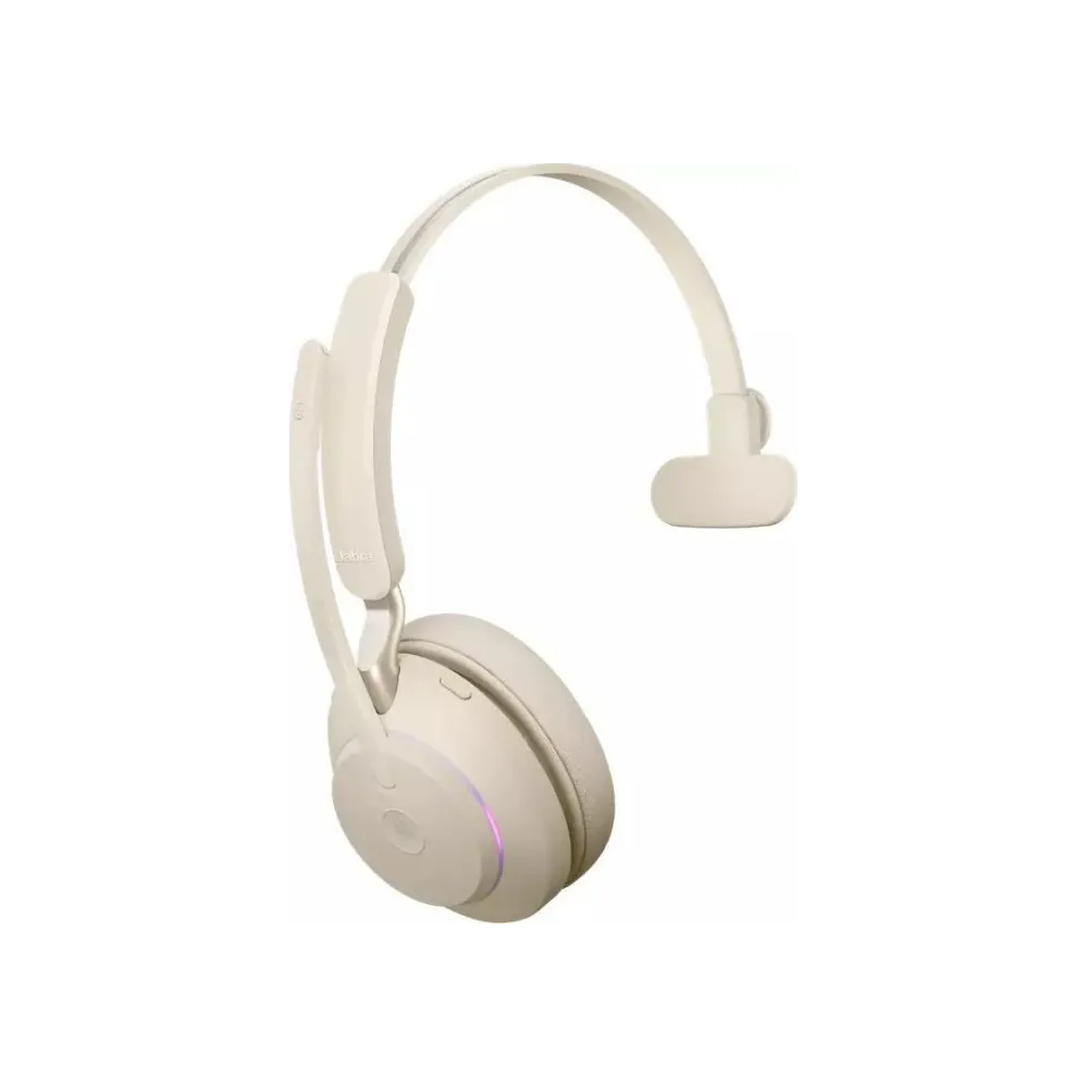 Słuchawki bezprzewodowe nauszne Jabra Evolve 2 65 26599-889-898 - Link390c, UC, Mono, Czarne