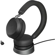 Zestaw słuchawkowy Jabra Evolve2 75 Link380c UC Stereo Stand - Czarny, Szary - 27599-989-889 | Sklep ITnes.pl - IT for BUSINESS