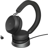 Słuchawki bezprzewodowe nauszne Jabra Evolve 2 75 USB-C MS Stereo Stand 27599-999-889 - Czarne | Sklep ITnes.pl - IT for BUSINES