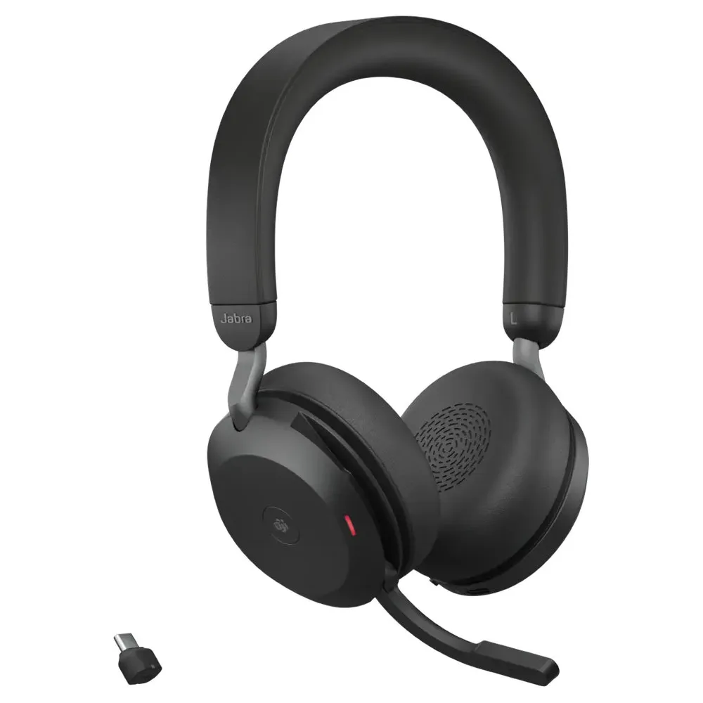 Słuchawki bezprzewodowe nauszne Jabra Evolve 2 75 USB-C MS Stereo 27599-999-899 - Czarne | Sklep ITnes.pl - IT for BUSINESS
