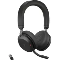 Słuchawki bezprzewodowe nauszne Jabra Słuchawki Evolve2 75 Link380a MS Stereo Stand 27599-999-989 - Czarne | Sklep ITnes.pl - IT
