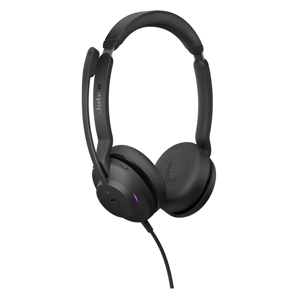 Słuchawki nauszne Jabra Evolve2 30 SE 23189-999-879 - USB-C, Teams, Stereo, Czarne