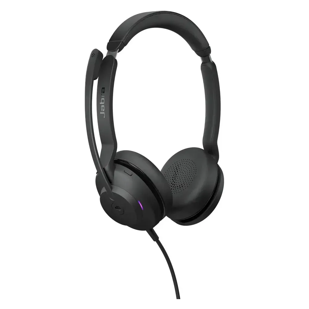 Słuchawki nauszne Jabra Evolve2 30 SE 23189-999-979 - USB-A, Teams, Stereo, Czarne