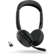 Słuchawki bezprzewodowe nauszne Jabra Evolve 65 Flex 26699-999-999 - USB-A, Teams, Czarne