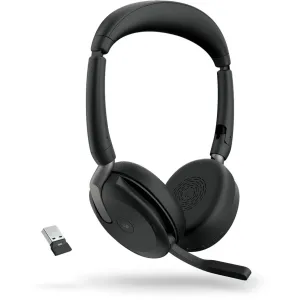 Słuchawki bezprzewodowe nauszne Jabra Evolve 65 Flex 26699-999-999 - USB-A, Teams, Czarne