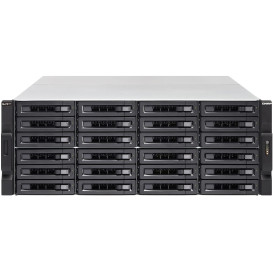 Serwer NAS QNAP Rack TS-H2477XU-RP-3700X-G0LP - Rack (4U)/AMD Ryzen 7 3700X/32 GB RAM/160 TB/24 wnęk/hot-swap/3 lata Carry-in