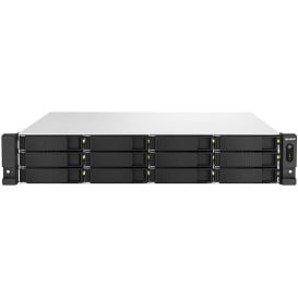 Serwer NAS QNAP Rack TS-H1887XU-RP-E2336-21FB - Rack (2U)/Intel Xeon E-2336/32 GB RAM/48 TB/18 wnęk/3 lata Carry-in