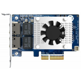 Karta sieciowa QNAP QXG-10G2TB - 2x 10Gbps RJ45, PCIe Gen 3 x4