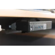 Uchwyt do montażu MiniPC za monitorem Digitus DA-90360 - VESA 75x75, 100x100, max. 5kg, Czarny