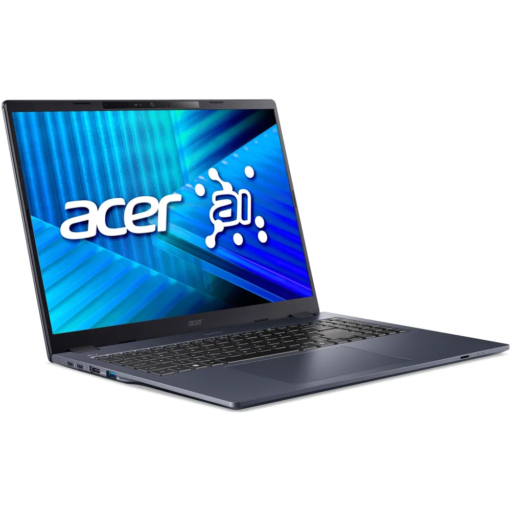 Zdjęcie produktu Laptop Acer TravelMate P6 TMP416-74 NX.BG6EP.001 - Core Ultra 5 225H/16" WUXGA IPS/RAM 16GB/512GB/Czarno-niebieski/Win 11 Pro