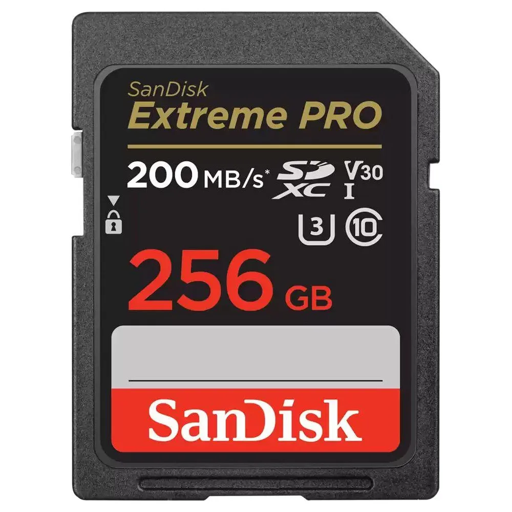 Karta pamięci SanDisk Extreme Pro SDXC 256GB 200/140 MB/s V30 UHS-I SDSDXXD-256G-GN4IN - Szara | Sklep ITnes.pl - IT for BUSINES