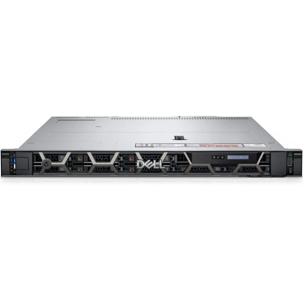 Serwer Dell PowerEdge R450 PER4508AWSTD2022, Rack (1U), Intel Xeon Scalable 4309Y, 16GB, 1x(1x480GB), 1xLAN, 3OS, WinSrv 22 Std Serwer Dell PowerEdge R450 PER4508AWSTD2022, Rack (1U), Intel Xeon Scalable 4309Y, 16GB, 1x(1x480GB), 1xLAN, 3OS, WinSrv 22 Std