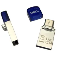 Pendrive Dell 128GB USB 3.2 Type A/C Combo Flash Drive AD564595 - Detachable Cap