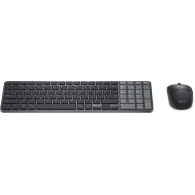 Zestaw bezprzewodowy klawiatura i mysz Dell Pro 7 Rechargeable Compact KM746 580-BDSC - US International, Czarny