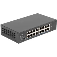 Switch niezarządzalny Lanberg RSGE-16 - 16x 1Gb Gigabit, Rack 10"/19"
