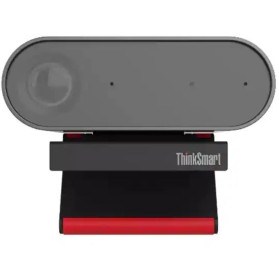 Kamera internetowa Lenovo ThinkSmart Cam 40CLTSCAM1 - USB-C 3.2 Gen 1, Czarna, Czerwona