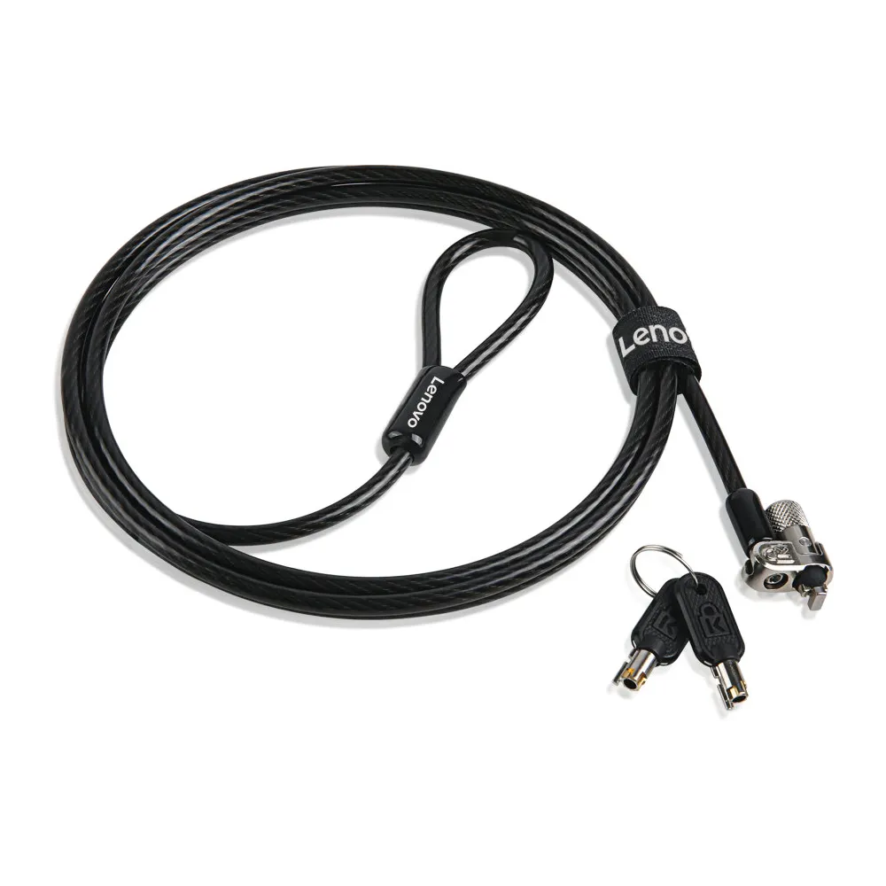 Linka zabezpieczająca Lenovo Kensington MicroSaver DS 2.0 Cable Lock 4XE1L68273 - 1,8 m, Czarna