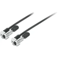 Linka zabezpieczająca Lenovo NanoSaver Twin Head Cable Lock 4XE1B81916 - Cleat/NanoSaver Lock Slot, 1,8 m, Czarna