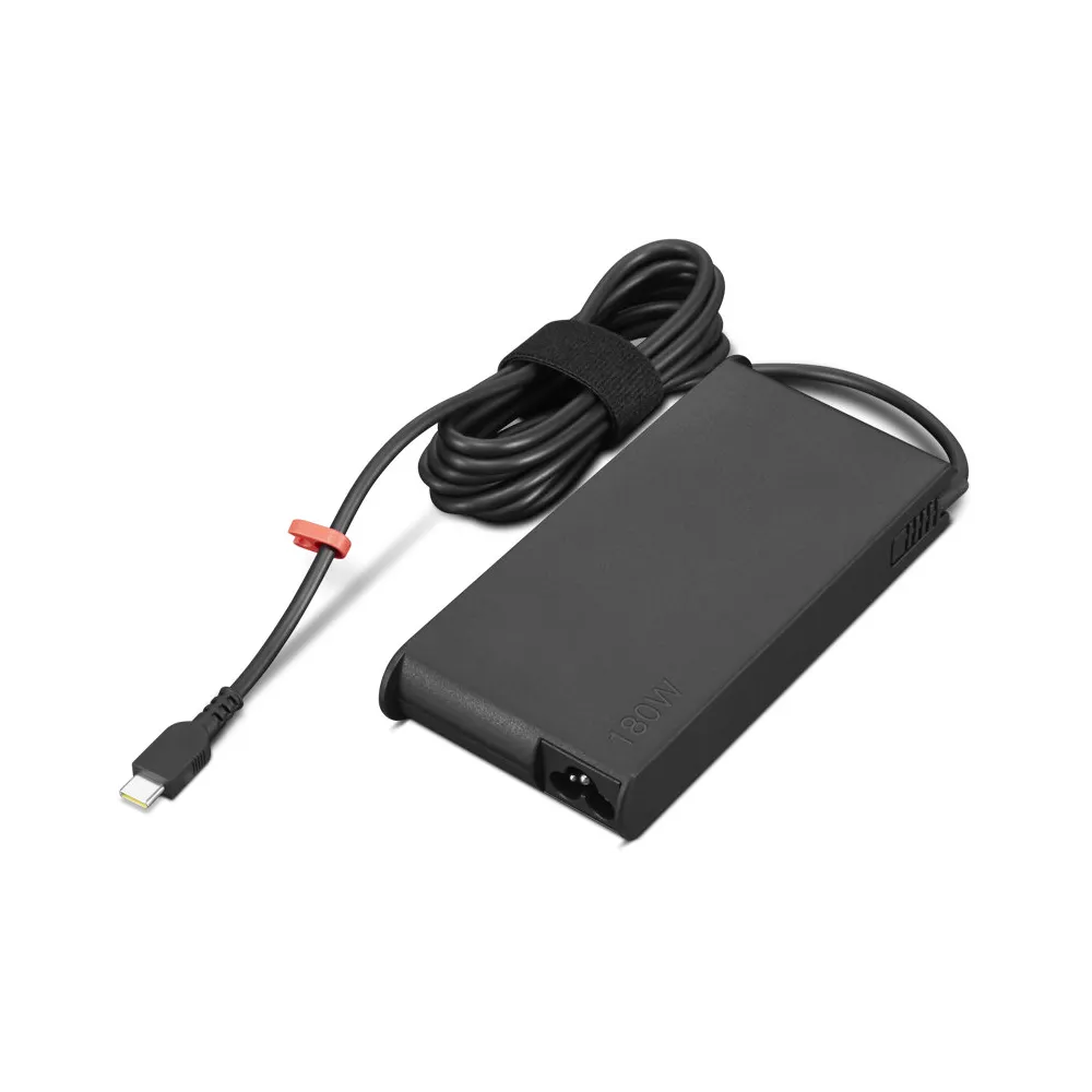 Zasilacz do laptopa Lenovo ThinkPad Mobile Workstation 180W USB-C GaN Slim AC Adapter-EU 4X21U28835, 1 m, Czarny | Sklep ITnes.pl, IT for BUSINESS