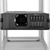 Zestaw szyn montażowych do szaf rack SilverStone SST-RMS05-22 - 611mm (W) x 38mm (H) x 12.5mm (D)