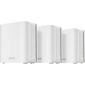 Router Wi-Fi ASUS ZenWiFi BD4 ZENWIFI BD4 (3PK) - Dual-band (2.4 GHz|5 GHz), Wi-Fi 7 (802.11be), 3 szt. Biały