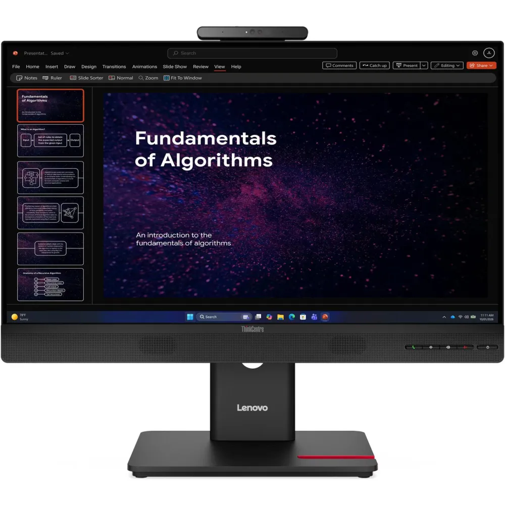 Monitor Lenovo ThinkCentre TIO24 Gen6 13LAGAT6EU - zdjęcie poglądowe 8