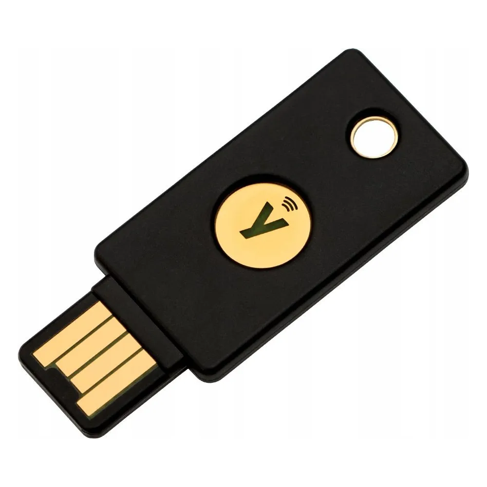 Klucz U2F Yubico YUBIKEY 5 NFC - USB-A, NFC, Czarny