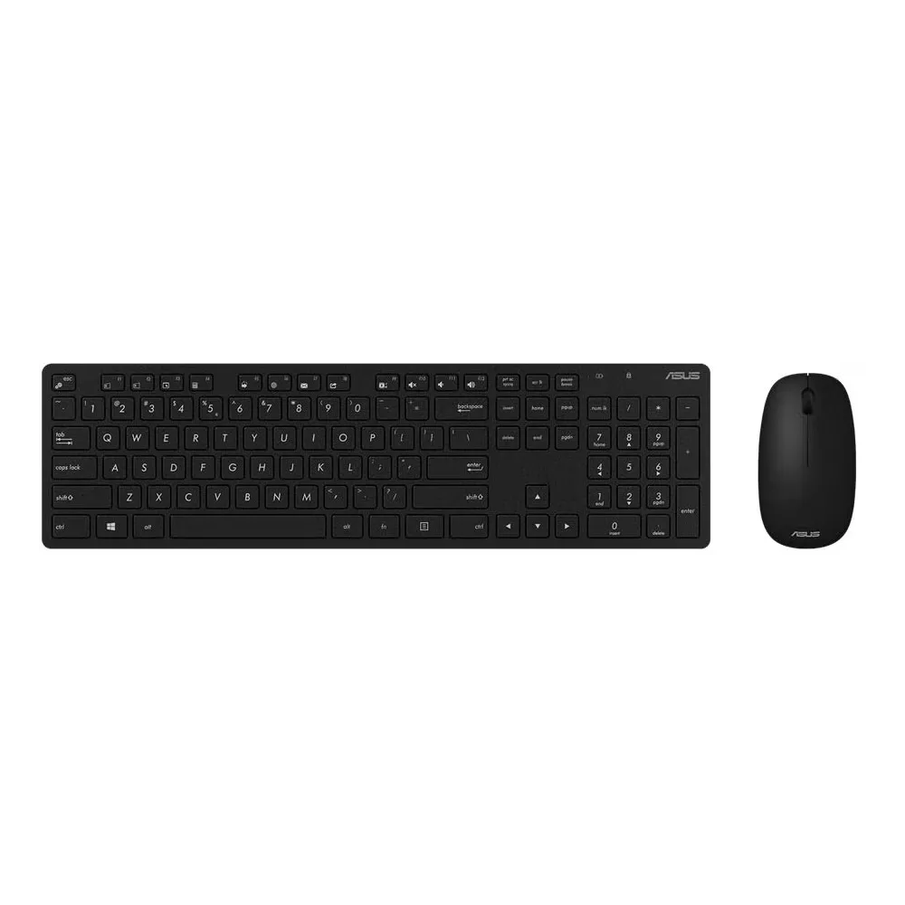Zestaw bezprzewodowy klawiatury i myszy ASUS W5000 Wireless Keyboard and Mouse Set 90XB0430-BKM3K0, Czarny | Sklep ITnes.pl, IT for BUSINESS