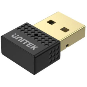Adapter Unitek B105A - Kolor złoty, Czarny, Bluetooth 5.1, USB-A