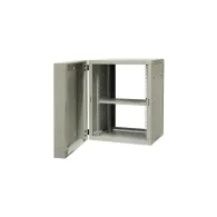Szafa rack 19" 15U Emiter EM/AH6515, 600 x 550 x 770mm, drzwi blacha-szkło, dwusekcyjna | Sklep ITnes.pl, IT for BUSINESS