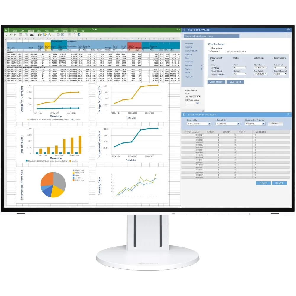 Zdjęcie urządzenia EIZO FlexScan EV2457-WT